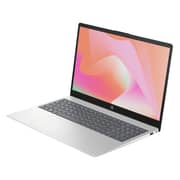 لاب توب HP 15FD0022NE الجيل الثالث عشر \ Intel Core i7-1355U \ 15.6 FHD IPS \ 512 جيجا SSD \ 8 جيجا رام \ Intel Iris X Graphics \ FreeDOS \ لوحة مفاتيح باللغة الإنجليزية والعربية / فضي طبيعي / إصدار الشرق الأوسط - [91W37EA]