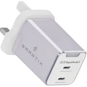 Smartix Premium Compact GaN Wall Charger Purple