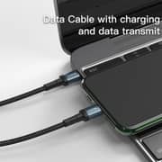 Yesido Charging USB-C Cable 1.2m Black