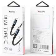 Yesido Fast Charge USB-C Cable 1.2m Black