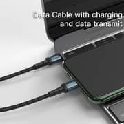 Yesido Charging USB-C Cable 2m Black