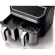 Ariete 4625 Air Fryer, Digital Display, 2100W, 9Liter - Black & Silver