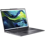 Acer Aspire Lite 16 (2024) Laptop - 12th Gen / Intel Core i5-1235U / 16inch WUXGA / 512GB SSD / 8GB RAM / Windows 11 Home / English & Arabic Keyboard / Steel Grey / Middle East Version - [NX.KWZEM.004]