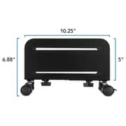 NewStar Adjustable Computer Tower Stand Black