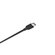 سلك سمارت جيت من USB-C إلى USB-C بطول 1.8 متر مصنوع من PVC يدعم الشحن السريع لون أسود SGCA-PCCF180B 