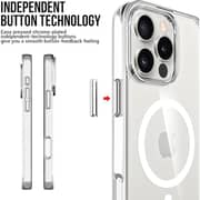 Glassology iPhone 16 Pro Max Magnetic Clear Case with Screen Protector, Slim Shockproof, Wireless Charging Compatible, Anti-Yellowing Bundle