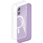 Smartix UG Magnetic Case With Screen Protector Clear iPhone 16