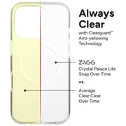 Zagg CrystlPal Lite Snap Case Clear iPhone 16 Pro Max