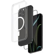 Smartix UG Magnetic Case With Screen Protector Clear iPhone 16 Pro Max