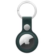 Apple AirTag FineWoven Key Ring Dark Green