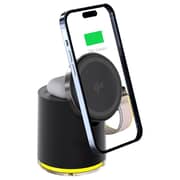 Inet 4-in-1 MagSafe Wireless Charger Black