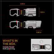 Spigen 1 Pc Keychain Pocket Knife Gunmetal