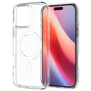 Spigen Crystal Hybrid MagFit Case White/Clear iPhone 16 Pro