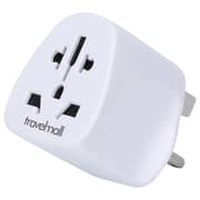 Travelmall 1 Pc World Travel Adaptor White