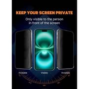 Fitit Privacy Screen Protector Black iPhone 16 Pro - PVCSP-IP16P