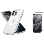 Fitit MagSafe Case With Screen Protector Clear iPhone 16 Pro Max