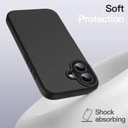 Fitit MagSafe Case with Screen Protector and Lens Protector Black iPhone 16