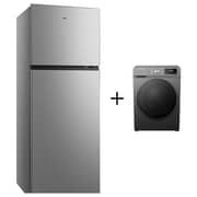 Hisense Top Mount Refrigerator 599 Litres RT599N4ASU + Front Load Washer Dryer