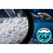 Samsung Front Load Washing Machine, 9KG, Black Caviar - WW90CGC0EDABAS