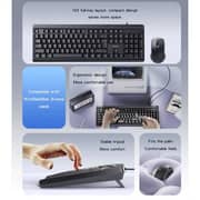 Yesido Wired Keyboard & Mouse Black