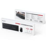 Yesido Wired Keyboard & Mouse Black