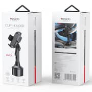Yesido Cup Mount Mobile Phone Holder Black