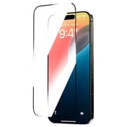 Devia Full Screen Entire View Screen Protector Black/Clear iPhone 16 Pro