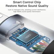 Yesido 8 Pin to 3.5mm Female Audio Adapter Black