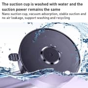 Yesido 2-in-1 Magnetic Car Phone Holder Black