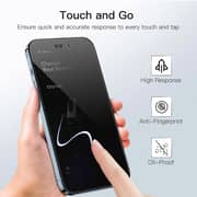 E-Den Privacy Screen Protector Black iPhone 16 Pro Max
