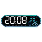 Budi GH8021 Digital LED Wall Clock with Remote Control