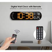 Budi 5502 LED Wall Clock