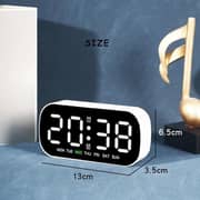 Budi DS-5507 LED Table Clock