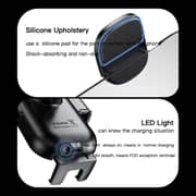 Yesido 2-in-1 Wireless Charging Car Holder Set Black