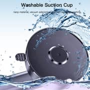 Yesido 2-in-1 Wireless Charging Car Holder Set Black