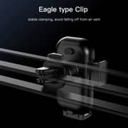 Yesido 2-in-1 Wireless Charging Car Holder Set Black