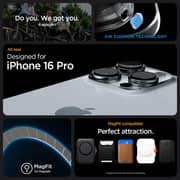 Spigen Rugged Armor MagFit Case Matte Black iPhone 16 Pro