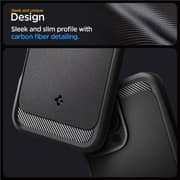 Spigen Rugged Armor MagFit Case Matte Black iPhone 16 Pro Max