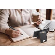 Momax 1 Wallet Magnetic Stand Card Holder Black