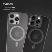 Momax CaseForm Lite Magnetic Case Matte Black iPhone 16 Pro Max
