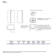 Electrolux Side By Side Refrigerator 624 Litres ESE6600B-B