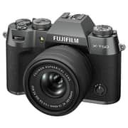 Fujifilm X-T50 Mirrorless Camera Charcoal Silver + 15-45mm Lens Kit