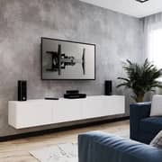 Beetec Double Arm Swivel TV Wall Mount Black