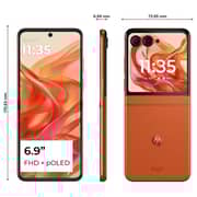 Motorola Razr 50 256GB Spritz Orange 5G Smartphone