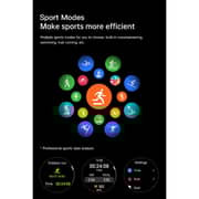 Inet INWATT6PRO Smartwatch with Advanced Fitness Tracking & Stylish Build - Assorted