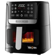 Black & Decker Air Fryer, 4.5 Liter, 1500 Watt, Black - AF4500-B5