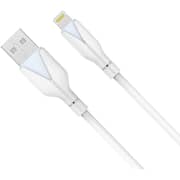 Choetech Silicone USB A to Lightning Cable 1m White
