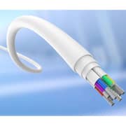 Choetech Silicone USB A to Lightning Cable 1m White