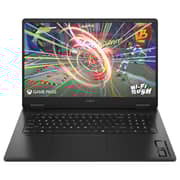 HP Omen Gaming (2024) Laptop - AMD Ryzen 7-8845HS / 17.3inch QHD / 1TB SSD / 16GB RAM / 8GB NVIDIA GeForce RTX 4070 Graphics / Windows 11 Home / English & Arabic Keyboard / Shadow Black / Middle East Version - [17-DB0002NE]