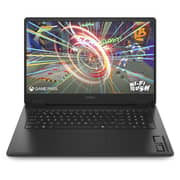 HP Omen Gaming (2024) Laptop - AMD Ryzen 9-8945HS / 17.3inch QHD / 1TB SSD / 32GB RAM / 8GB NVIDIA GeForce RTX 4060 Graphics / Windows 11 Home / English & Arabic Keyboard / Shadow Black / Middle East Version - [17-DB0000NE]